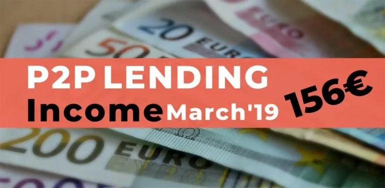 P2P Lending Income March 2019