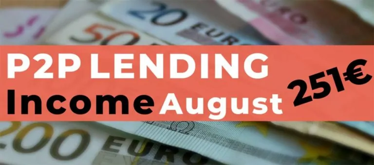 P2P Lending Income August 2019 – I made a mistake…